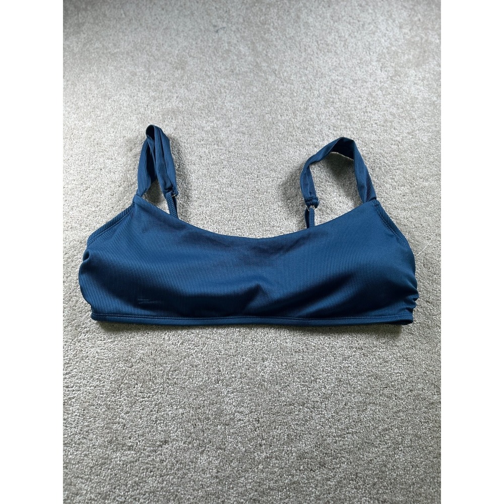 Crown & Ivy Women's Swimwear Navy Blue XXL Padded Adjustable Straps
